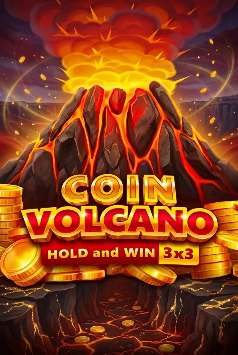 Coin volcano hold and win 3x3